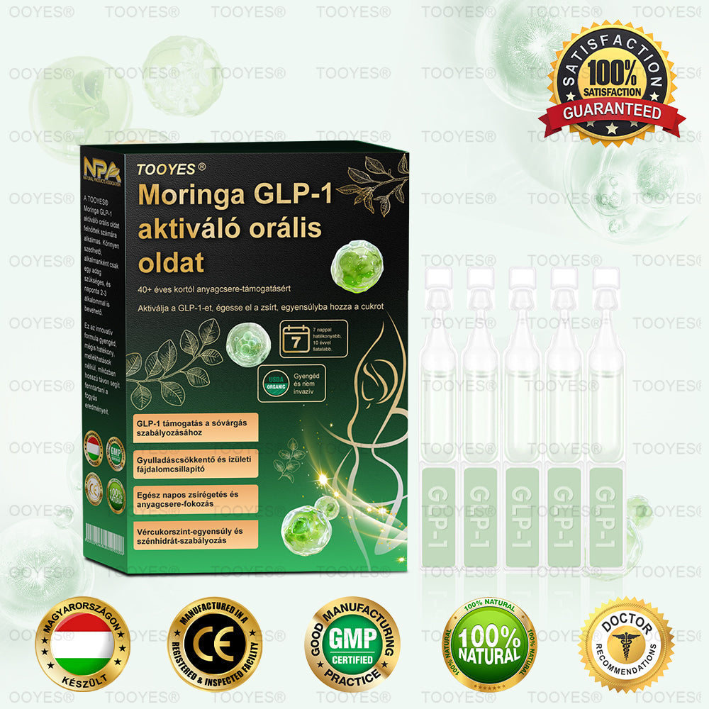 Hivatalos áruház | TOOYES® Meglutide GLP-1 aktiváló belsőleges oldat-Moringa - NAD+ -Yerba Mate-természetes támogatás a karcsúsításhoz, öregedésgátláshoz és a cukoranyagcseréhez 02
