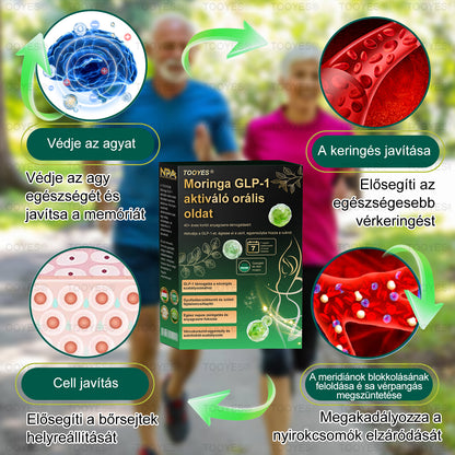 Hivatalos áruház | TOOYES® Meglutide GLP-1 aktiváló belsőleges oldat-Moringa - NAD+ -Yerba Mate-természetes támogatás a karcsúsításhoz, öregedésgátláshoz és a cukoranyagcseréhez 02