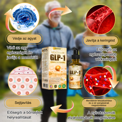 Mayo Clinic Által Ajánlott | Hivatalos Bolt | TOOYES® Metatrolide & Moringa GLP-1 Aktiváció, Almaecet, Kurkuma Gyógyhatású Szájoldat: Elhízás, Szív- és Érrendszeri Betegségek, Cukorbetegség, Alvási Apnoé, Ízületi Problémák és Még Több 👩‍⚕️ 👩‍⚕️